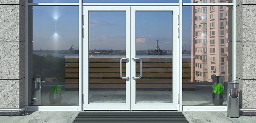 storefront glass repair in Jacksonville Beach, FL